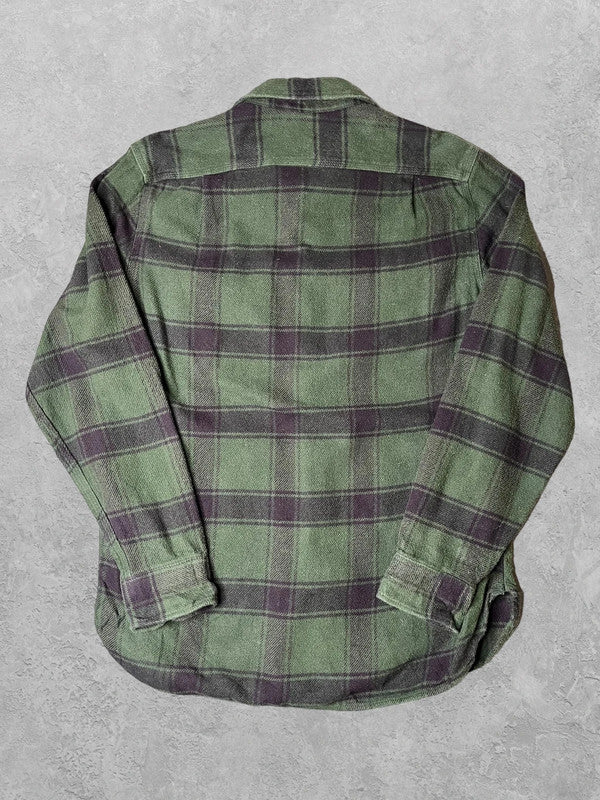 Dark Green Flannel Shirt Medium