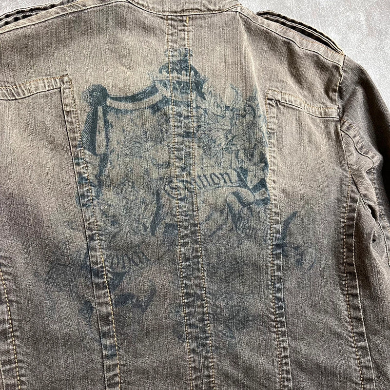 Marc Cain Y2K Denim Jacket - Medium