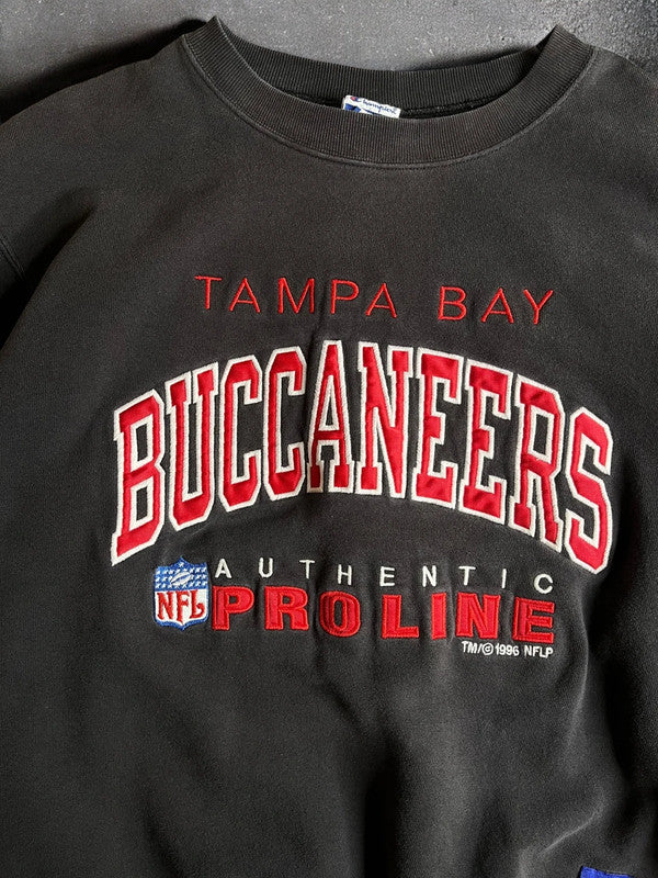 Tampa Bay Bucaneers Vintage NFL Sweatshirt 90s Large