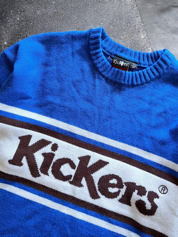 Kickers Knit Spellout Jumper Medium