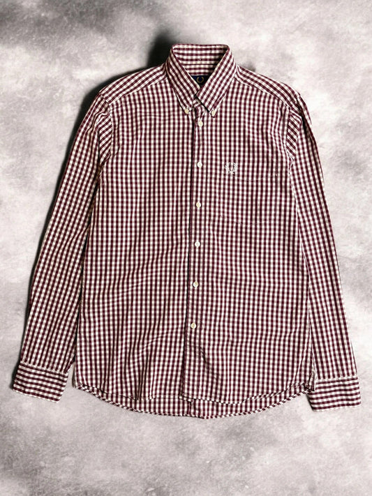 Fred Perry Check Smart Shirt Large