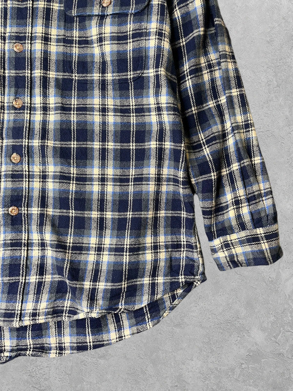 Vintage Heavyweight Flannel Shirt Medium