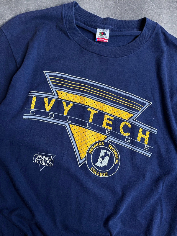 Vintage Single Stitch Ivy Tech College T Shirt XL