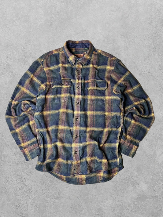 Orvis Heavyweight Flannel Shirt Medium