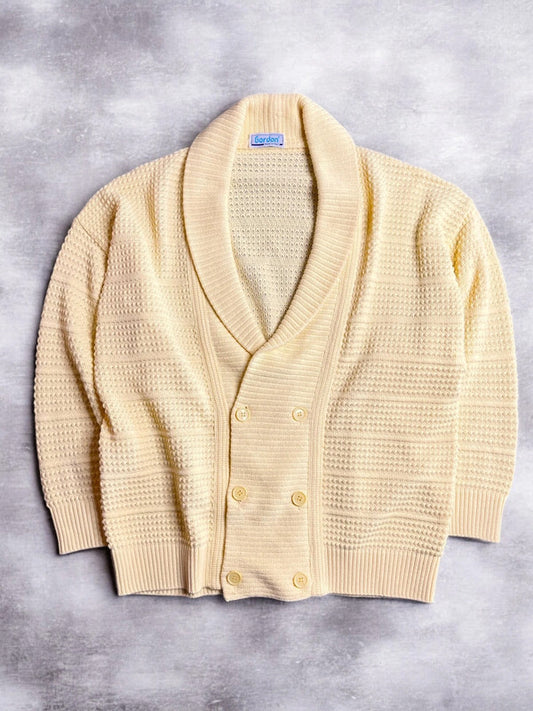 Vintage Grunge Knit Sweater Cardigan Large