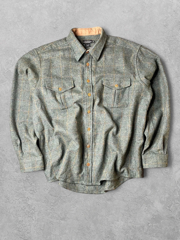 Vintage Hunting 100% Wool Shirt XL