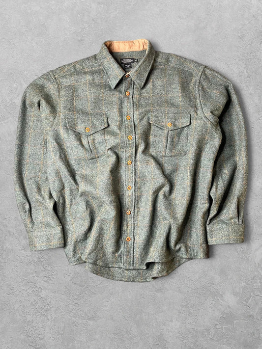 Vintage Hunting 100% Wool Shirt XL