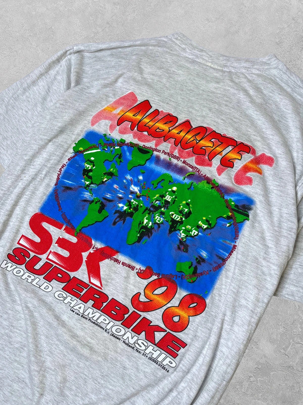 Albacete Superbike World Championships Motorsport T Shirt XL