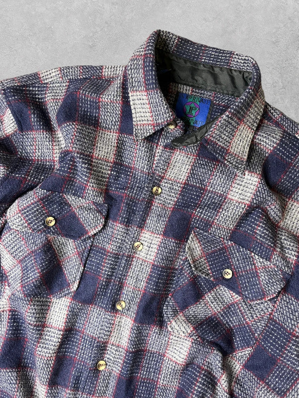 Vintage Wool Overshirt Large