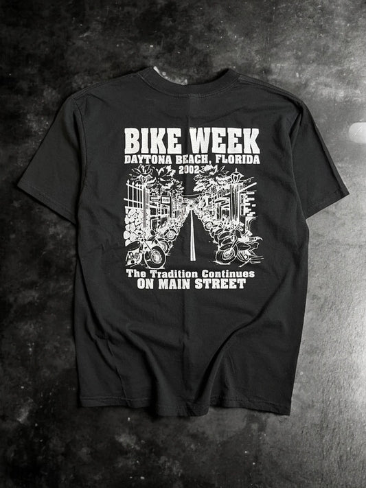 Daytona Bike Week 2002 Vintage T Shirt Large