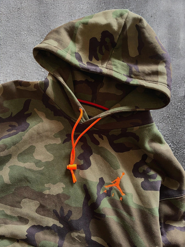 Air Jordan Camo Hoodie Large