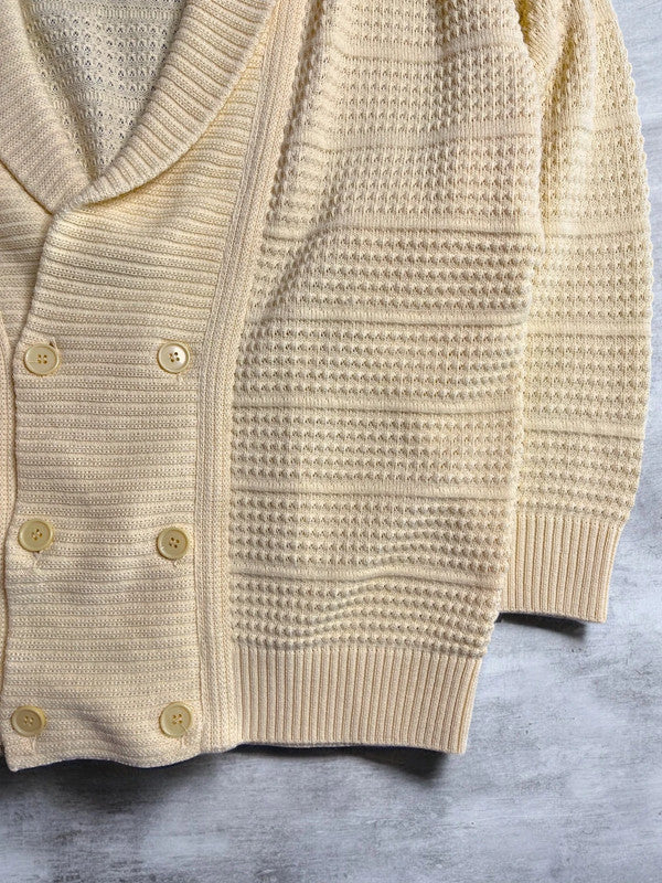 Vintage Grunge Knit Sweater Cardigan Large