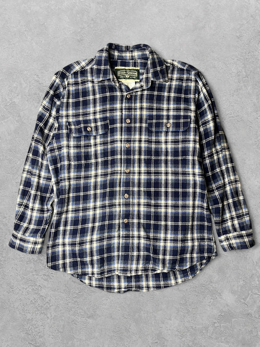 Vintage Heavyweight Flannel Shirt Medium