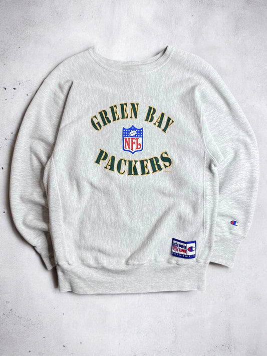 Vintage 90s Green Bay Packers Champion Reverse Weave Sweatshirt XL