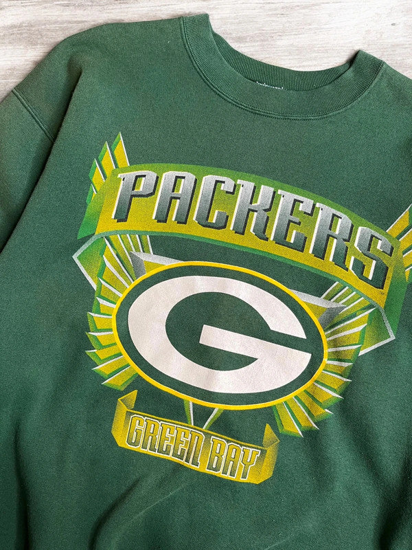 Vintage 90s Green Bay Packers NFL Sweatshirt Large