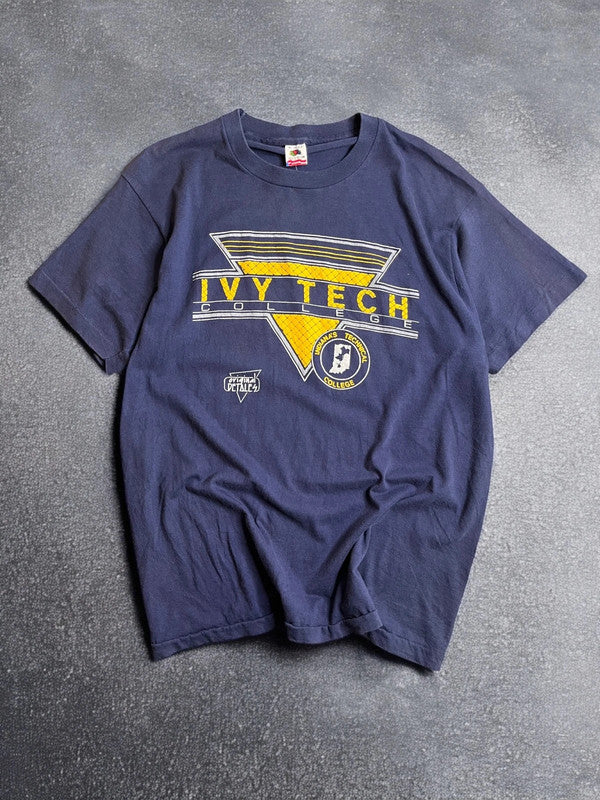 Vintage Single Stitch Ivy Tech College T Shirt XL