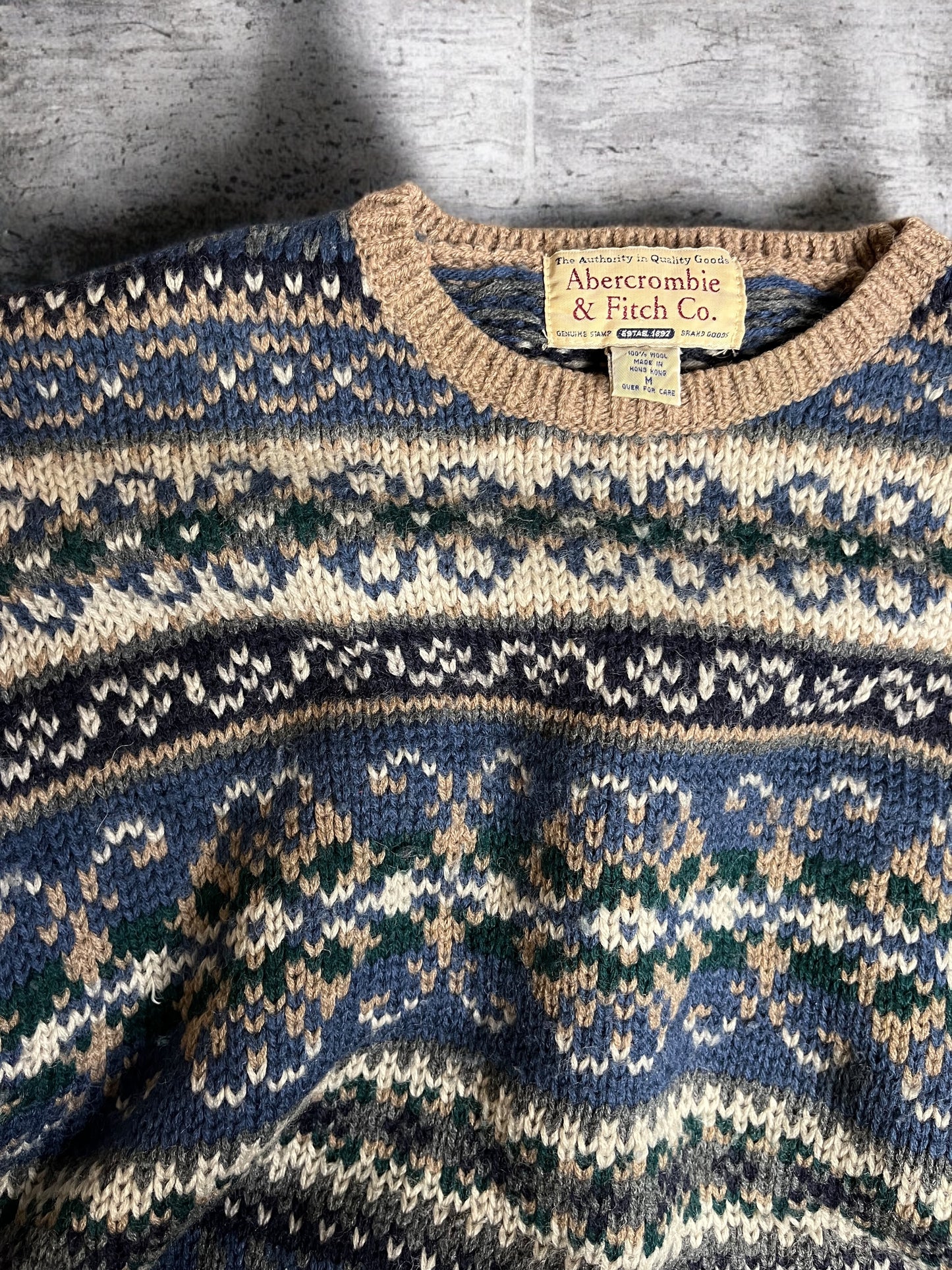 Vintage Abercrombie & Fitch Knit Sweater XL