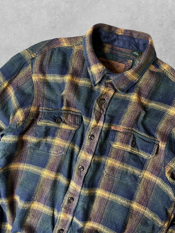 Orvis Heavyweight Flannel Shirt Medium