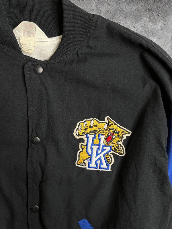 Vintage Varsity Bomber Jacket University of Kentucky Large