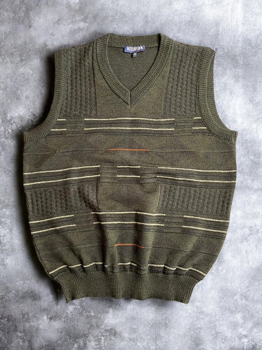 Vintage Grunge Sweater Vest Large