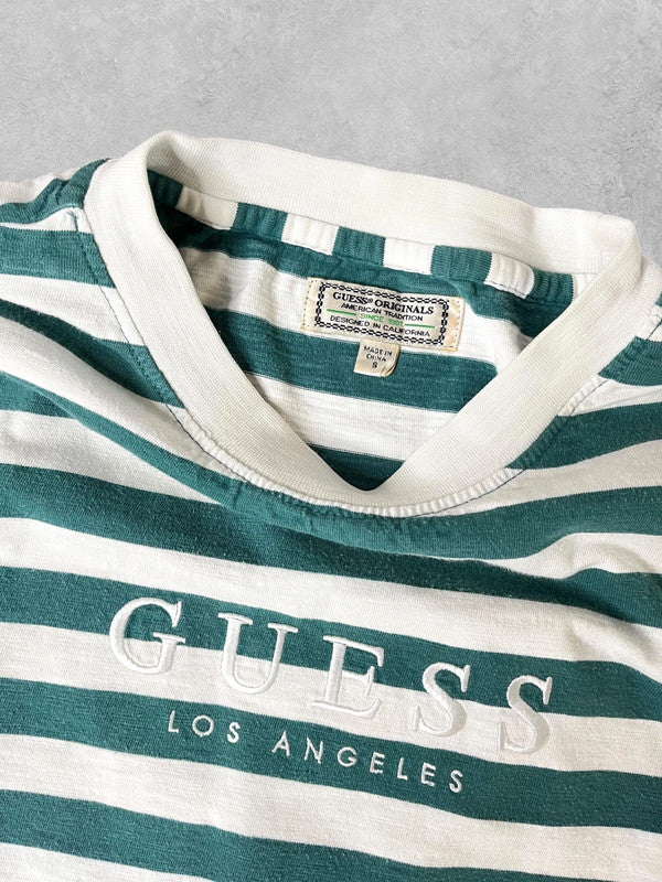 Vintage Guess Spellout T Shirt Small