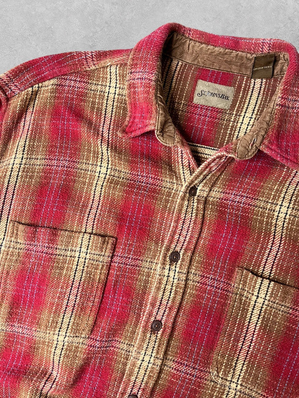 Vintage St John’s Bay Flannel Shirt XL