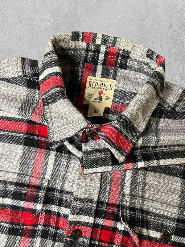 Vintage Redhead Flannel Overshirt XL